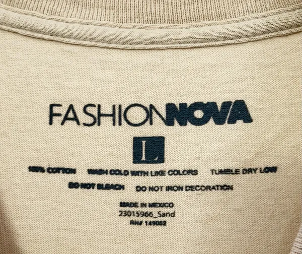 FashioNova Sand Graphic NY & Art Tee - Image 4