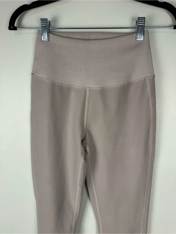 Alo Yoga Alosoft High-Waist Washed Lounge Leggings Women’s Sz XS - Image 3