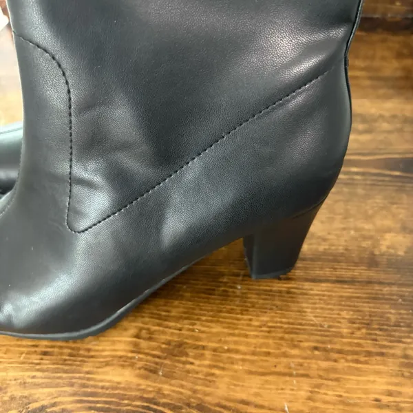 Aerosoles Cinnamon Black Mid Calf‎ Boots Size 9.5 - Image 6