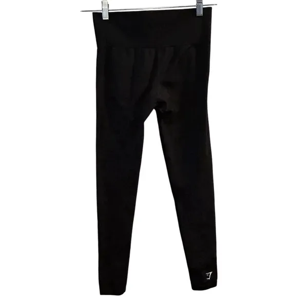 Gymshark Women's High Waist Black Leggings Activewear‎ - Image 8