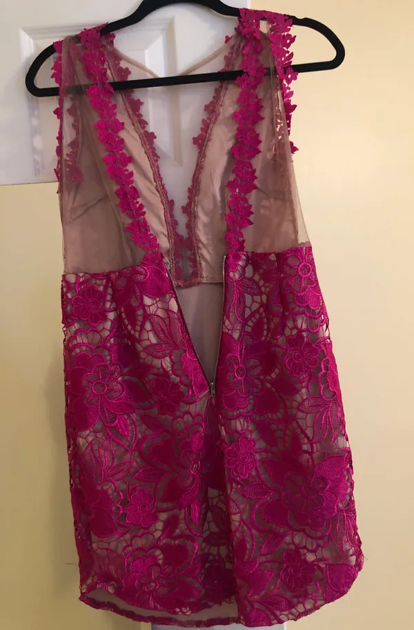 Dainty Hooligan Pink Party Dress - Image 2
