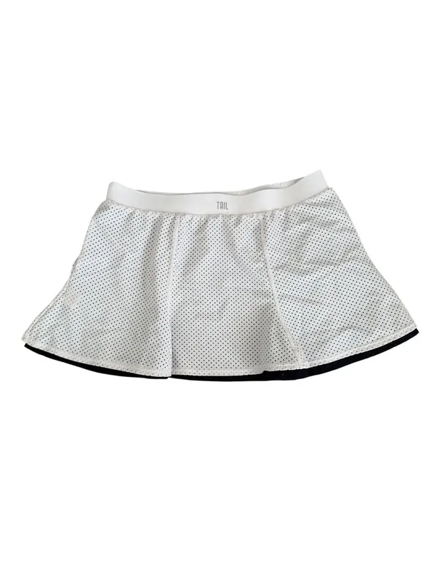 TAIL Women's Black White Reversible Mesh Tennis Pickleball Skirt Size Small - Image 8