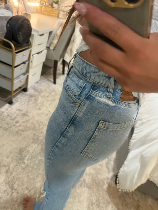 Zara high rise jeans - Image 6