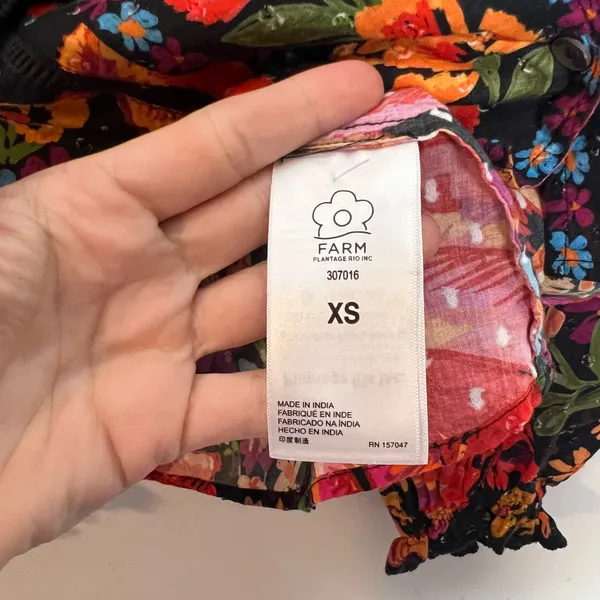 FARM RIO- Spring Banana Multicolor Size XS - Image 6
