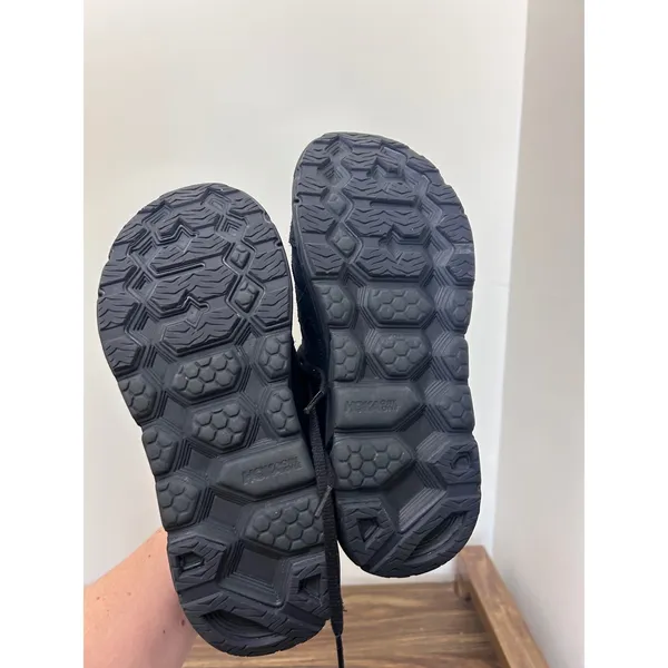 Hoka One One Clifton L Suede Black Sneakers 1122571 Womens 8.5 Mens 7.5 - Image 3