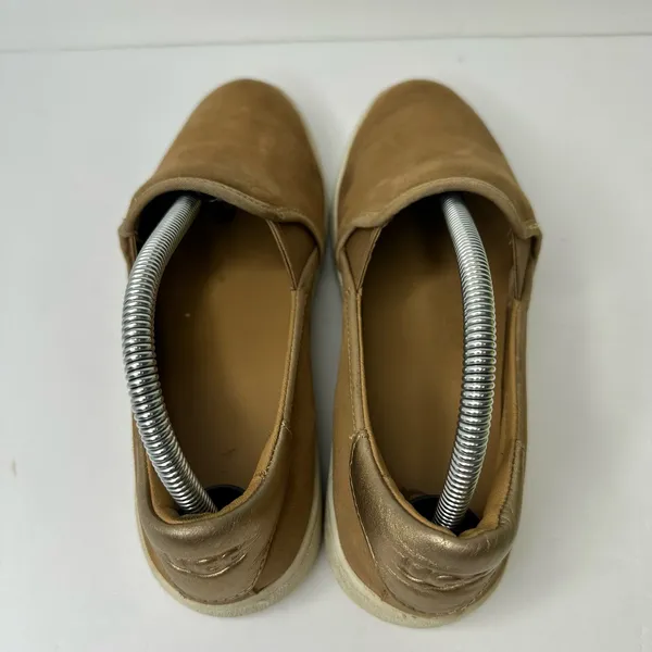 UGG Womens size 9 Cas Slip-On Chestnut Leather Suede 1019217 f27021C - Image 5