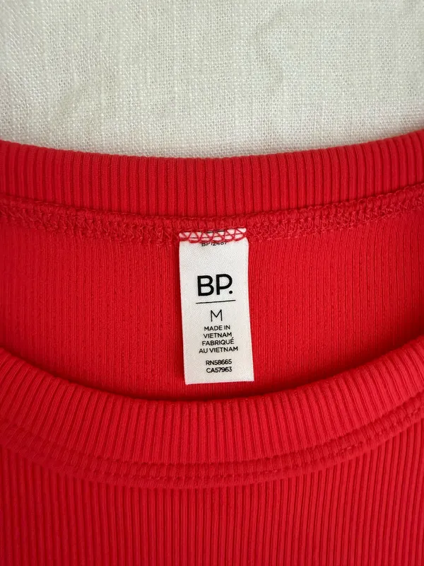 Nordstrom BP Ribbed Baby Tee - Image 3