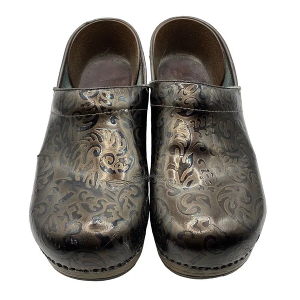 DANSKO Womens‎ Size 41(10.5) Professional Clogs ARABESQUE Brown Slip On Mule - Image 2