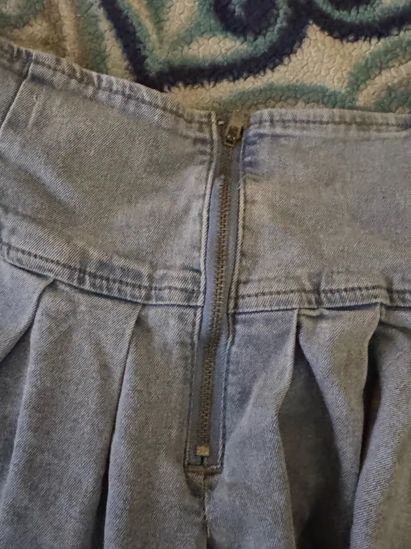 denim skirt Blue Size L - Image 4