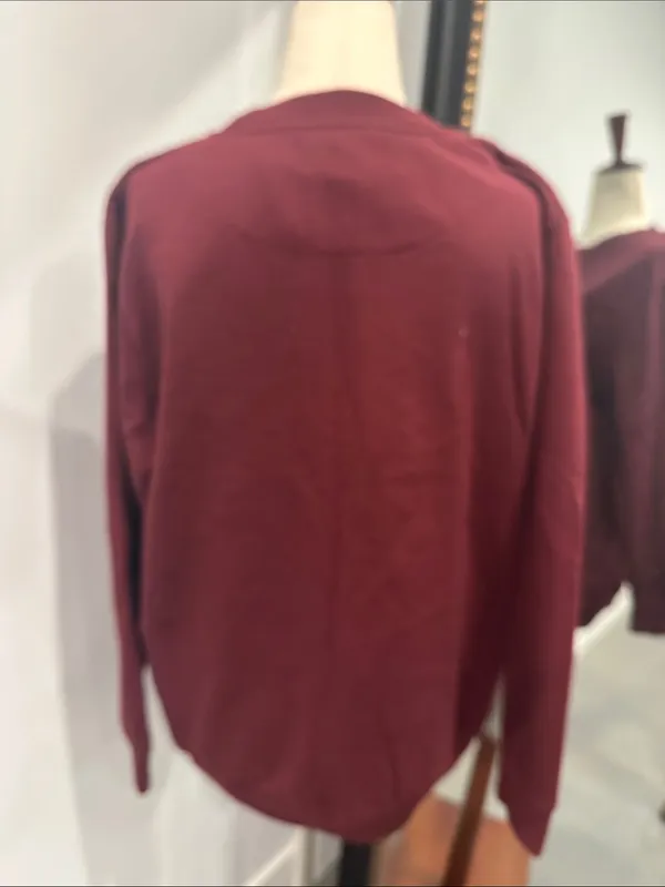 Burgundy Def Leppard Graphic Sweatshirt - Image 4