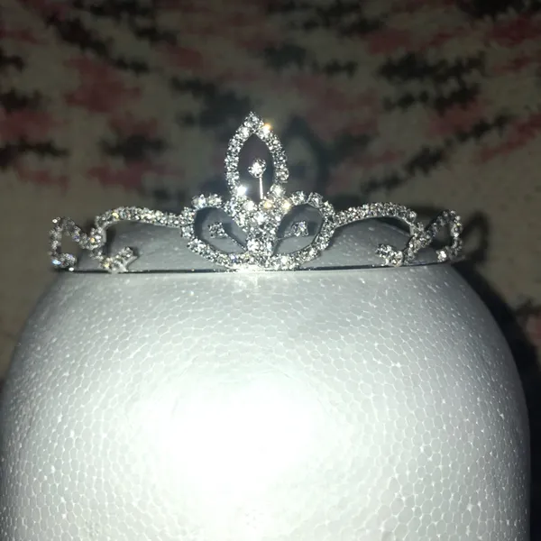 Bridal Hair Piece. Wedding Tiara. Prom Tiara. Pageant Crown. - Image 5