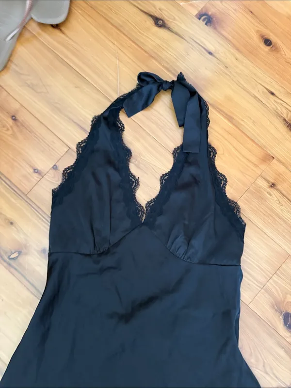 Lioness stars align mini dress in onyx large NWOT - Image 5