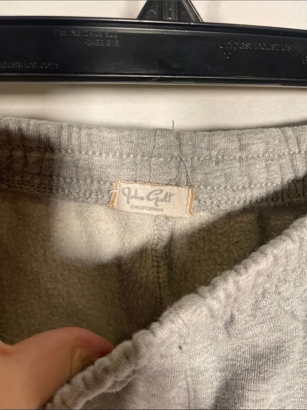Brandy Melville John Galt Womens Cargo Sweatpants Gray One Size - Image 2