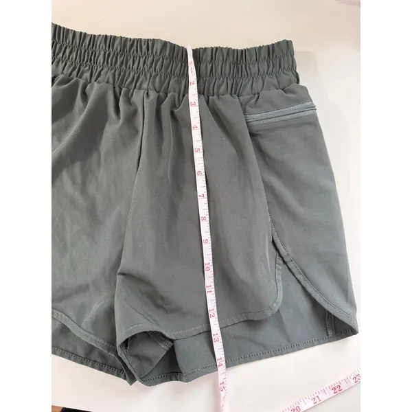 Blooming Jelly Womens Athletic‎ Running Shorts Gray Size Medium Zipper Pocket - Image 5