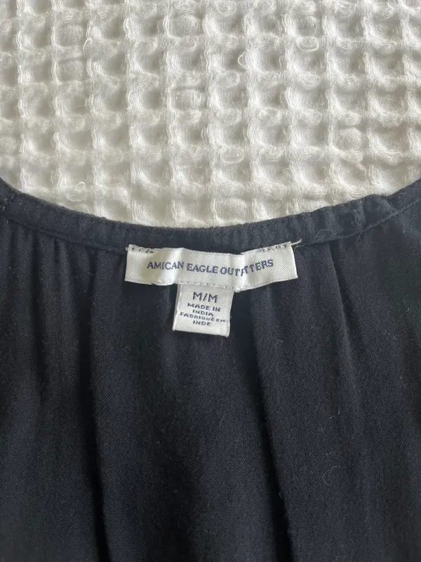 American Eagle Black Sun Dress - Image 2