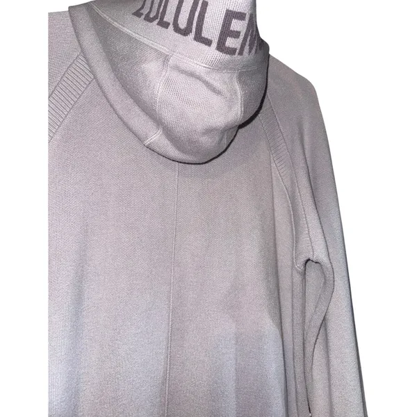 Lululemon Sooth Away Hoodie Stargaze and Graphite Purple Women 10 Cashmere Blend - Image 8