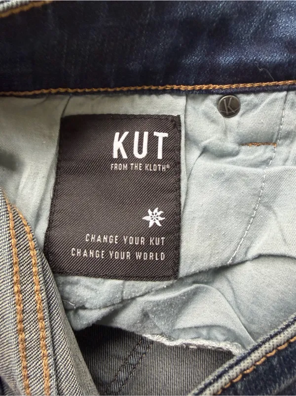 KUT from the Kloth Womens Natalie Bootcut Jeans medium Wash Denim Size 10 - Image 5