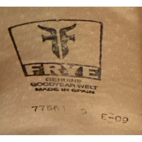 FRYE Goodyear Welt Leather Riding Boots Knee-High 77561 E-09 - Image 10