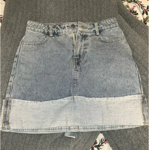 These Three Boutique Denim skirt - Image 8