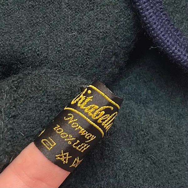 Vintage Cardigan Sweater Wool Old Money Quiet Luxury Hunting Academia Medium - Image 5