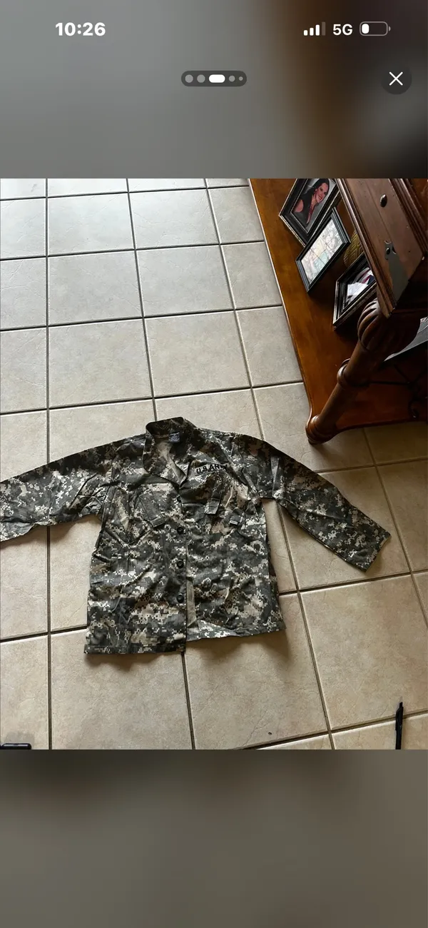 Army combat shirt Green Size XL - Image 3