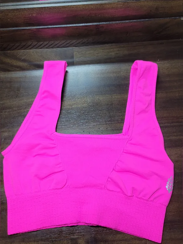 FP Movement Good Karma Bra in bright Pink Size M/L - Image 5