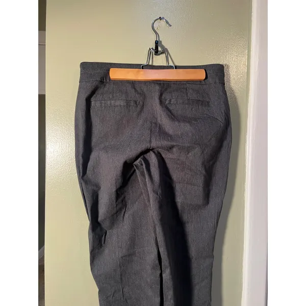 Apt. 9 Women's Size 8 Petite Brynn Pull On Pant Dress Pant Trouser Dark Gray - Image 7