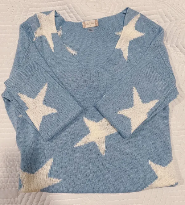 Altar'd State Star Sweater - Image 2