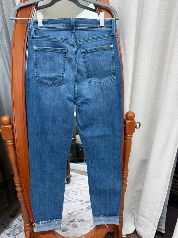 7 For All Mankind Skinny Jeans High-Waisted - Image 3