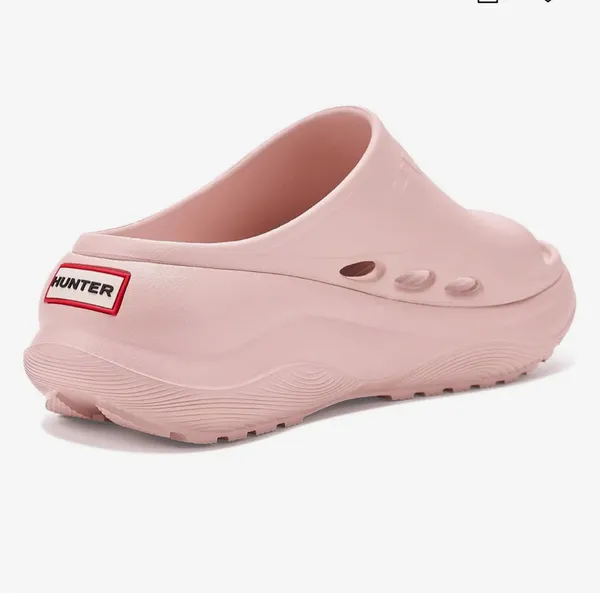 Hunter Light Pink Slide Clogs - Image 3