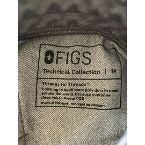 Figs Zamora Jogger w18sw2005 gray women's size medium - Image 3