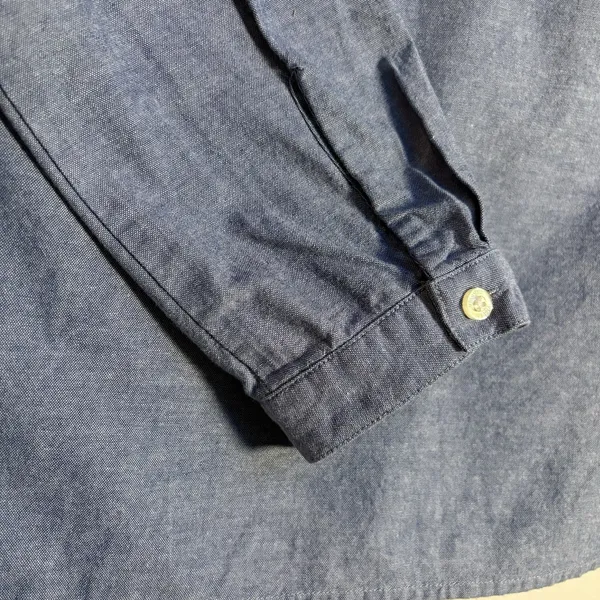 Vineyard Vines Women's‎ Chambray Embroidered V-neck Long Sleeve Top Size S - Image 4