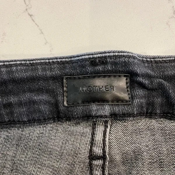 Mother Denim Undone‎ Hem Looker Ankle Jeans in Stealing Shadows size 28 - Image 7