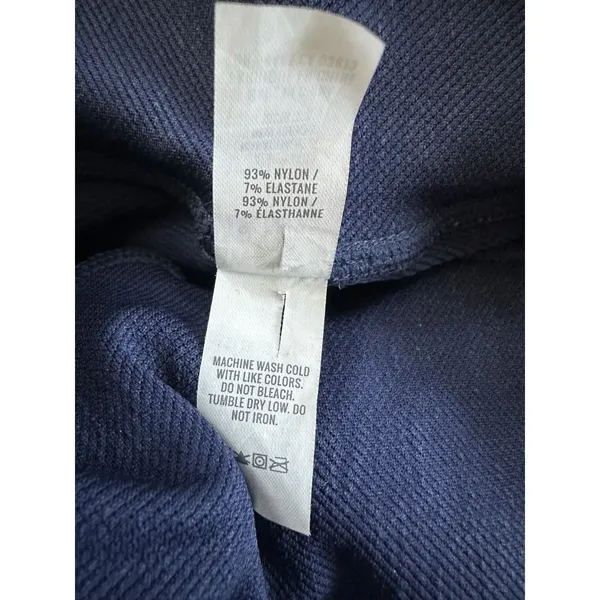 Aerie‎ OFFLINE Leggings Medium M Navy Blue Denim Wash Seamless Ribbed High Rise - Image 7