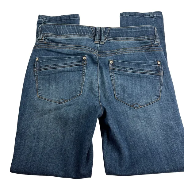 Democracy "Ab"Technology Slim Dark Wash Mid Rise Tummy Control Jeans Size 4 - Image 3