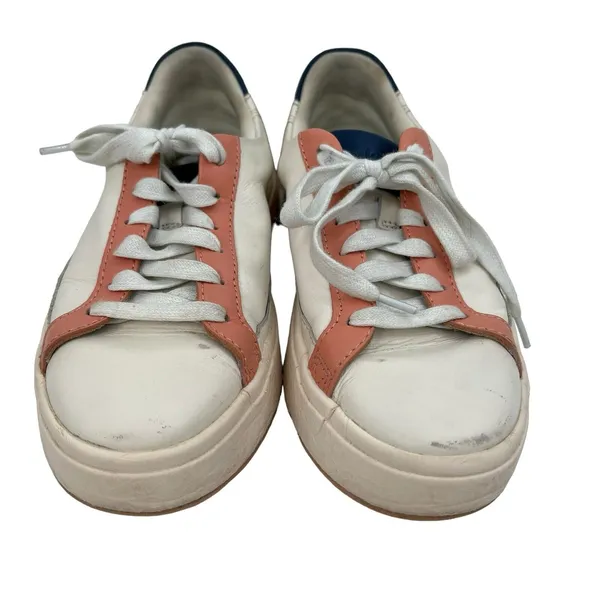 Kizik Vegas Clover Men’s 4.5 Women’s 6 Hands Free Shoes Sneakers Coral‎ Cream - Image 2