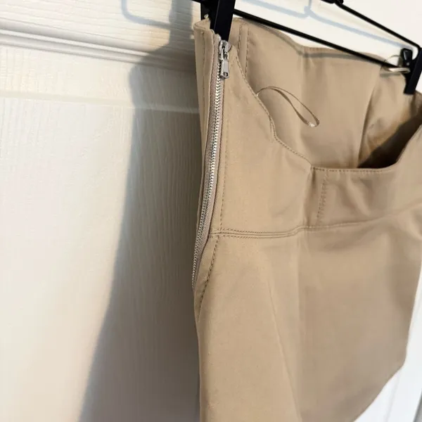 NWT ZARA Tan Khaki Women's tube top tank SMALL - Image 3