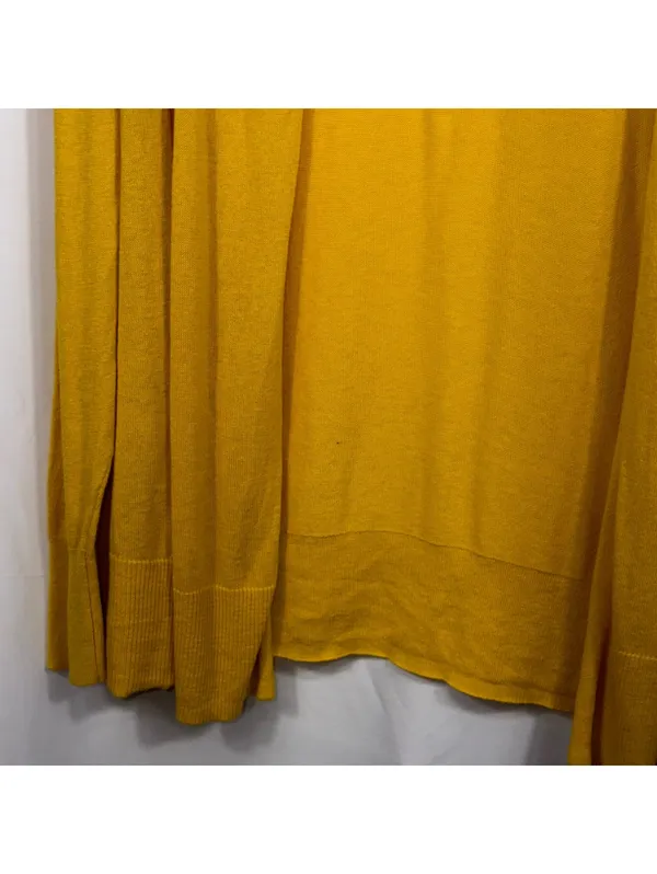 Old Navy XL Mustard Yellow Open Front Cardigan - Image 3