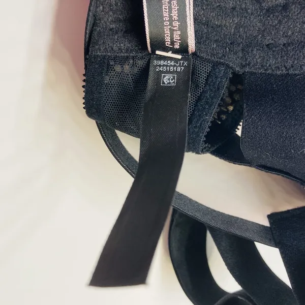 Victoria's Secret Push-Up Bra Size‎ 34C Black Lace Longline Plunge Underwire - Image 14