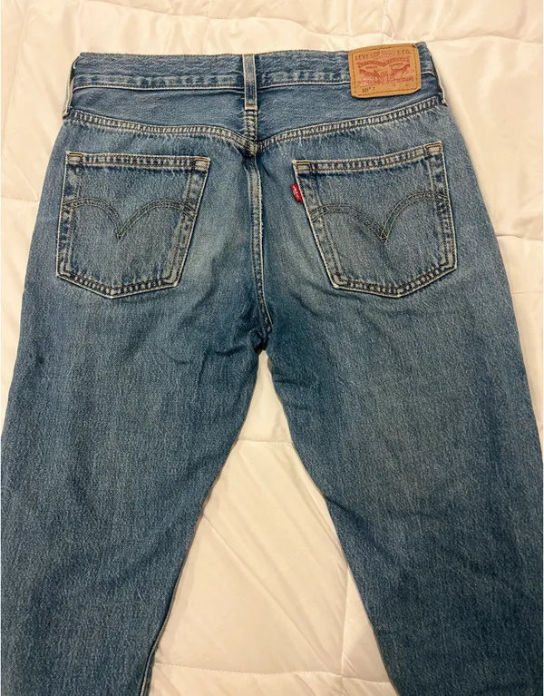 Levi’s 501 Tapered Button Fly Jeans - Image 6