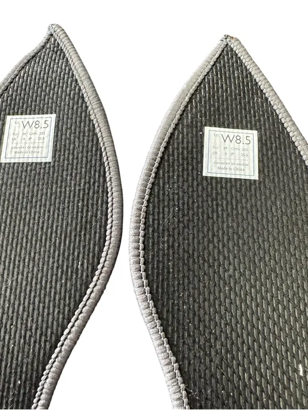 Rothy's The Point‎ Flat Gray Knit Pointed Toe Flats Size 8.5 - Image 15