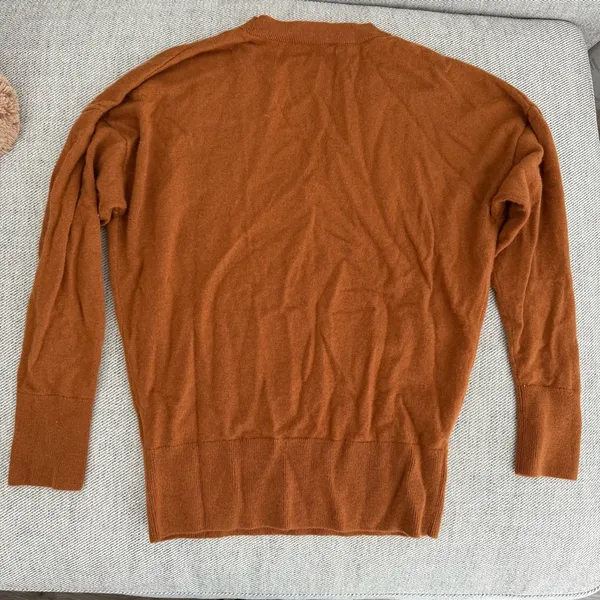 &Other Stories Light Brown 100% Cashmere Sweater Size XS - Image 4