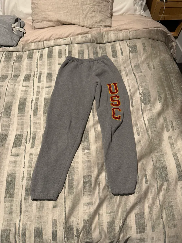 USC Heritage Sweatpants (xs) Gray - Image 2