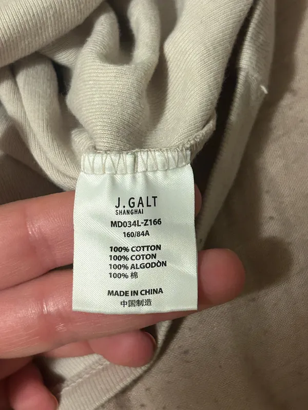 John Galt Ashlyn Tee Light Pink - Image 4