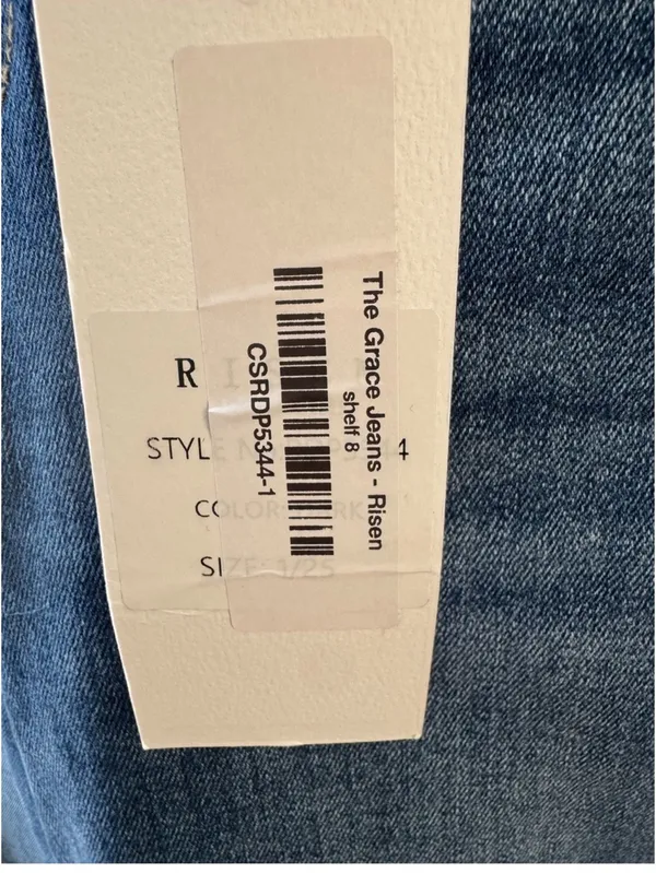 Risen NWT high rise wide leg Jean in medium wash - Image 6