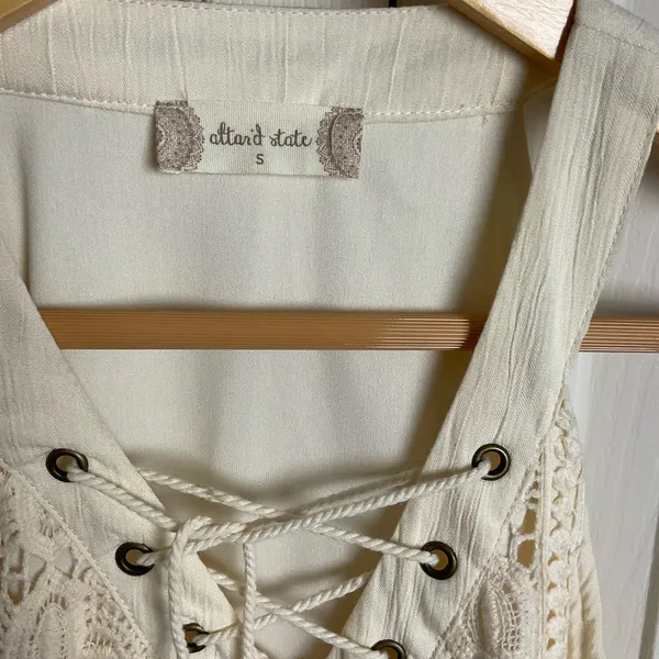 Altar’d State‎ Boho Lace Sleeveless Dress Size Small New - Image 2