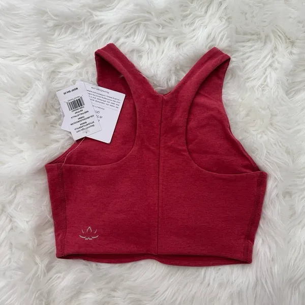 Beyond Yoga Spacedye Refocus Bra Faded Rose Heather Size XS - Image 5