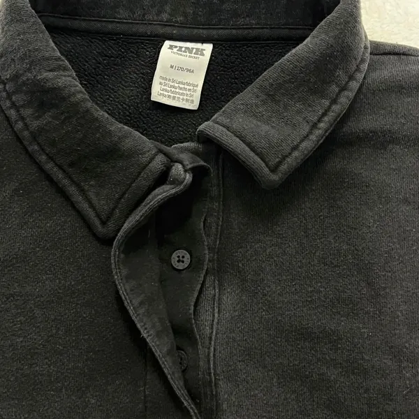 Victoria-s-secret Women's Black Sweatshirt - Image 2