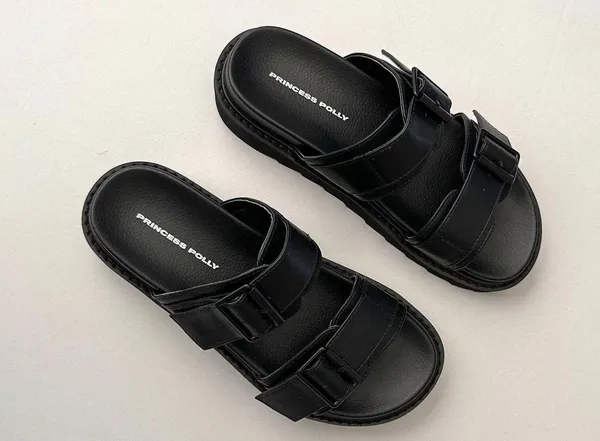 Princess Polly Ma Belle Sandals Black - Image 2