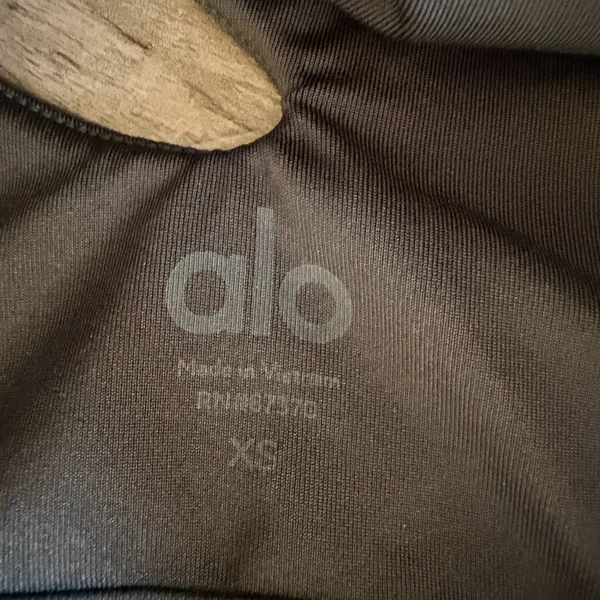 ALO Yoga grey Strappy Cutout Sports Bra - Image 8